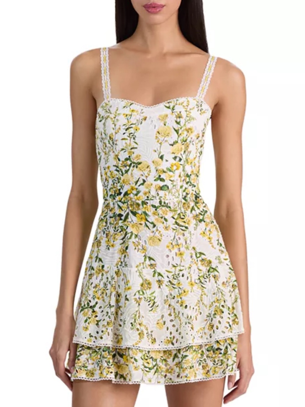 Alice + Olivia Meredith Sweetheart Dress